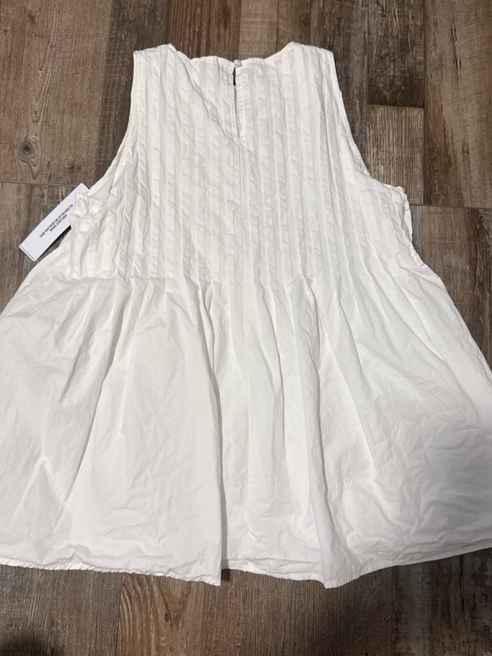Dreamboat Pleated Mini Dress White from Princess Polly - Picture 3 of 4